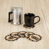 Sawyer Mill Charcoal Plow Coasters-Lange General Store