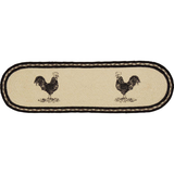 Sawyer Mill Poultry Oval Stair Tread Latex Rug-Lange General Store