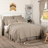 Sawyer Mill Charcoal Ticking Stripe Quilt-Lange General Store