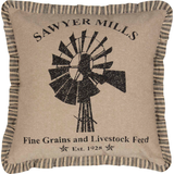 Sawyer Mill Windmill Pillow-Lange General Store