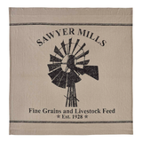 Sawyer Mill Windmill Shower Curtain-Lange General Store