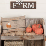 Sawyer Mill Pumpkin Pie Recipe Pillow-Lange General Store