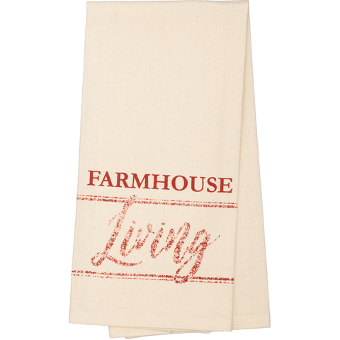 Sawyer Mill Red Kitchen Towel - Farmhouse Living-Lange General Store