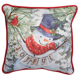 Flurry Snowman Pillow-Lange General Store