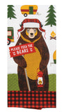Forest Friends Feed Bear Terry Towel-Lange General Store