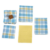 Forget Me Not Dish Towel and Cloth Set-Lange General Store
