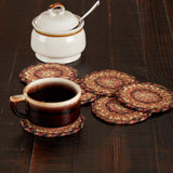 Ginger Spice Braided Coasters-Lange General Store