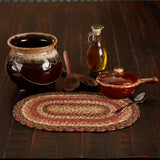 Ginger Spice Braided Placemat-Lange General Store