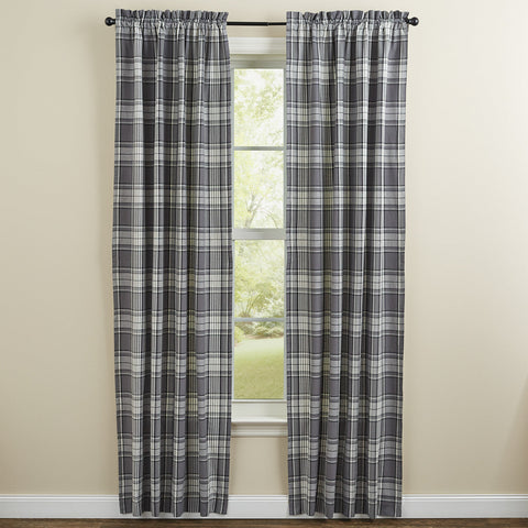 Grey Area Panel Curtains-Lange General Store