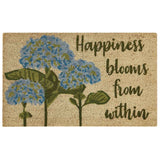 Happiness Blooms Door Mat-Lange General Store