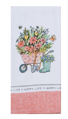 Happy Life Terry Towel-Lange General Store