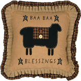 Heritage Farms Baa Baa Blessings Pillow-Lange General Store