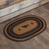 Heritage Farms Crow Oval Rug-Lange General Store