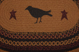 Heritage Farms Crow Oval Rug-Lange General Store