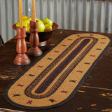 Heritage Farms Star Braided Table Runners-Lange General Store