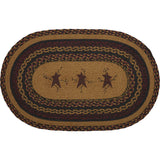 Heritage Farms Star and Pip Oval Rug-Lange General Store