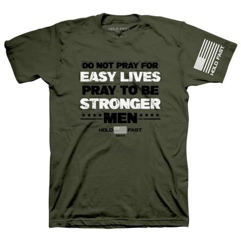 Hold Fast Stronger Men T-Shirt-Lange General Store