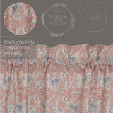 Kaila Floral Swag Curtains-Lange General Store