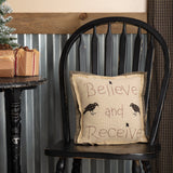 Kettle Grove Believe and Receive Pillow 12"-Lange General Store