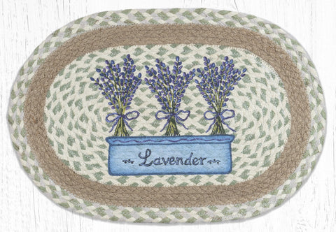Lavender Braided Placemat-Lange General Store
