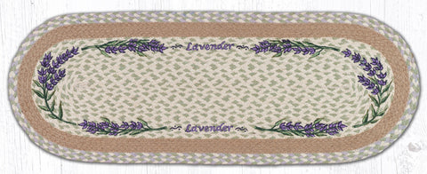 Lavender Braided Table Runner-Lange General Store