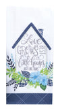 Love Grows Here Little Houses Terry Towel-Lange General Store
