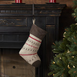 Merry Little Christmas Stocking 15"-Lange General Store