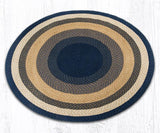 Montana Sky Collection Braided Rugs - Round-Lange General Store