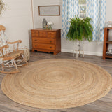 Harlow Collection Braided Jute Rugs-Lange General Store