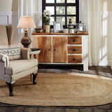 Natural Collection Braided Jute Rugs-Lange General Store