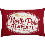 North Pole Airmail Pillow-Lange General Store