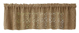 Oatmeal Lace Valance-Lange General Store