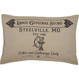 Owens Mill Lange General Store Coffee Pillow-Lange General Store