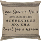 Owens Mill Lange General Store Rural Pillow-Lange General Store