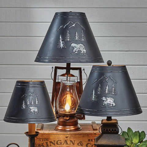 Ozark Black Bear Lamp Shade-Lange General Store