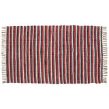 Patriotic Stripe Rag Rug-Lange General Store