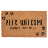 Pets Welcome Door Mat-Lange General Store