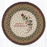 Plant Kindness Braided Chair Pad-Lange General Store
