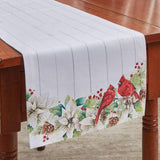 Poinsettia Pine Table Runners-Lange General Store