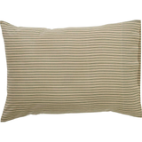 Prairie Winds Green Stripe Pillow Cases-Lange General Store