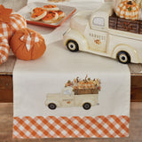 Pumpkin Seed Truck Table Runner-Lange General Store