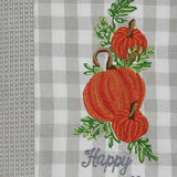 Pumpkin Truck Fun Happy Fall Dish Towel Set-Lange General Store
