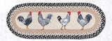 Rocky Rooster Braided Table Runner-Lange General Store