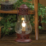 Rustic Onion Lamp - Red-Lange General Store