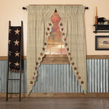 Abilene Star Long Prairie Curtains-Lange General Store