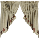 Abilene Star Prairie Swag Curtains-Lange General Store