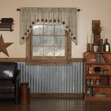 Abilene Star Swag Curtains-Lange General Store