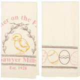 Sawyer Mill Easter Chick Towel Set-Lange General Store