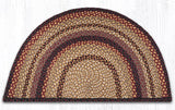 Serotina Black Cherry Collection Braided Rugs - Oval-Lange General Store