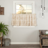 Simple Life Flax Natural Ruffled Tiers-Lange General Store